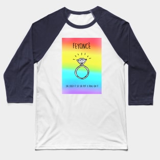 FEYONCE LESBIAN Baseball T-Shirt